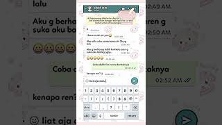 pov : adek salkir?? 🤯 #trending #edit #masukberanda #fakechat #soft #fyp screenshot 2