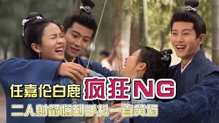 任嘉伦白鹿默契消失疯狂NG，导演要求白鹿动作娇柔，吓得国超频频后退