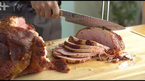 How to Slice a Bone-In Ham