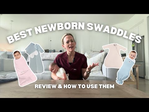 Best Newborn Swaddles Reviewed by a Doula | Favorites & How to Use Them