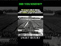 The Largest Propaganda Rally in History | #history #ww2