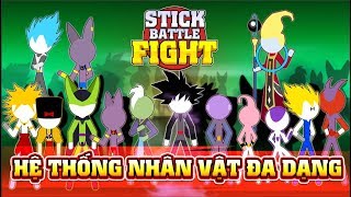 Stick Battle Fight - Siêu Anh Hùng Và Giải Đấu Sức Mạnh Toàn Vũ Trụ Dragon Ball Super screenshot 2