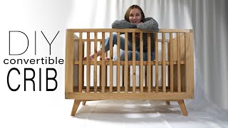 DIY Convertible Crib - Mid-Century | HW|Designs