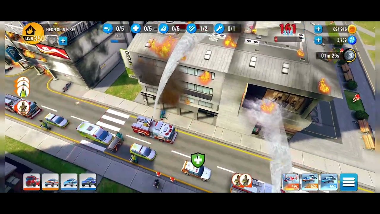 Neon Sign Fire! Short Circuit Sparks Blaze 🔥💡🚨 EMERGENCY HQ 2026 Rescue Mission @PlayByHan