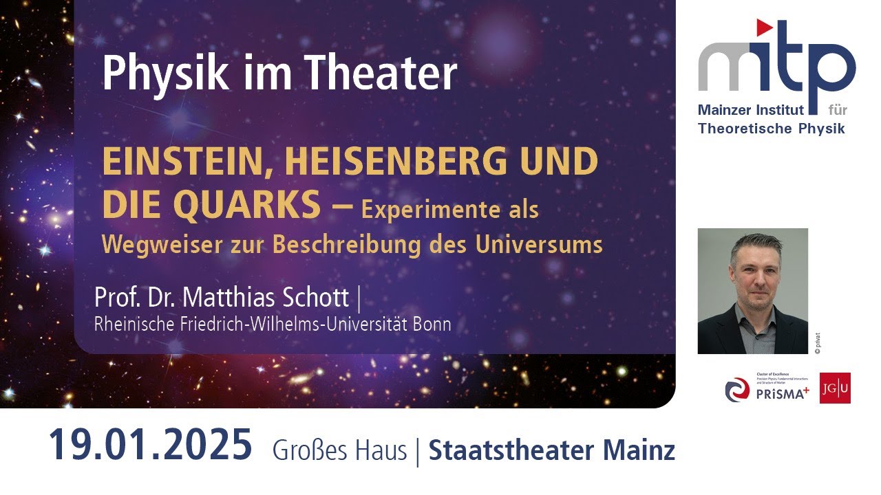 PHYSIK IM THEATER: Einstein, Heisenberg und die Quarks