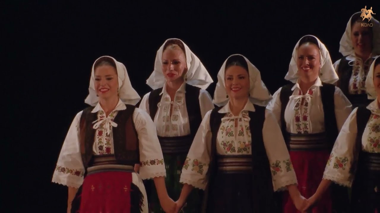 ANSAMBL KOLO - OZREN GORO, POVI' BRDU GRANE, srpske igre sa Ozrena