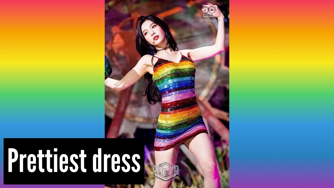 Joy (Red Velvet) Rainbow Dress YouTube