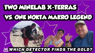 TEAM LYNCH BMD: 2 MINELAB X-TERRAS VS 1 NOKTA MAKRO LEGEND: WHICH DETECTOR FINDS GOLD ON THE BEACH?
