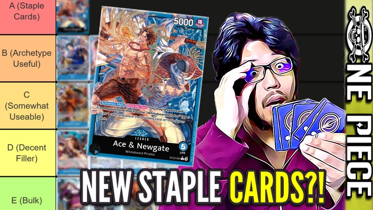ST-22 Ace & Newgate Review (Tier List / Rate The Cards) | One Piece TCG