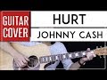 Hurt Guitar Cover Acoustic - Johnny Cash + Onscreen Chords & Tab