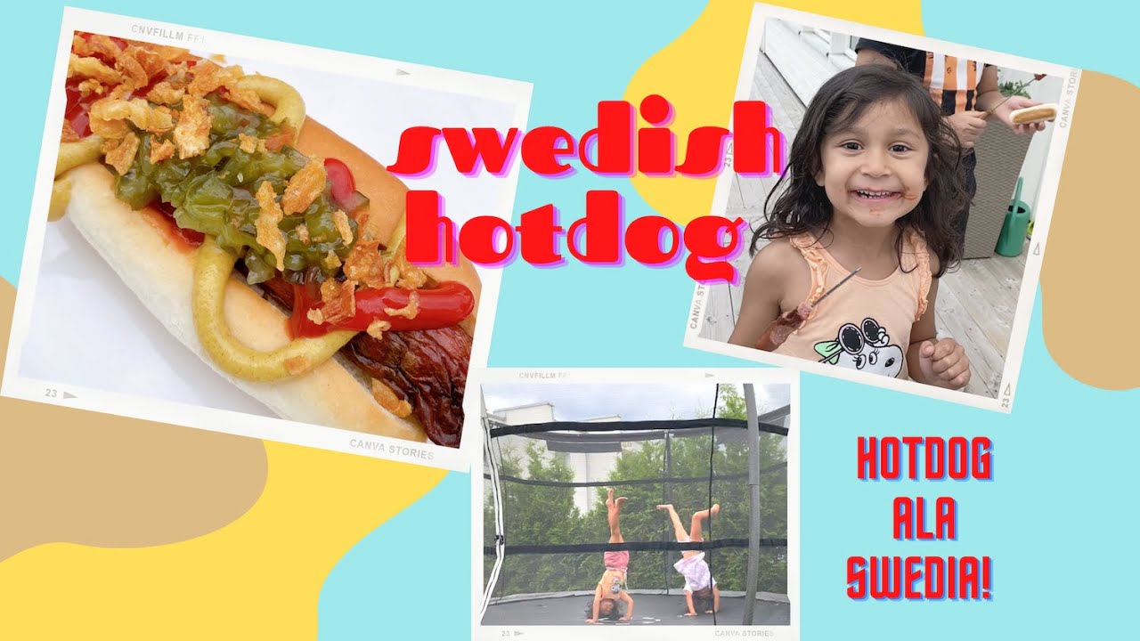 How Swedish Eat Their Sausage | Hot Dog ala Swedia, Pakai Acar Ketimun & 