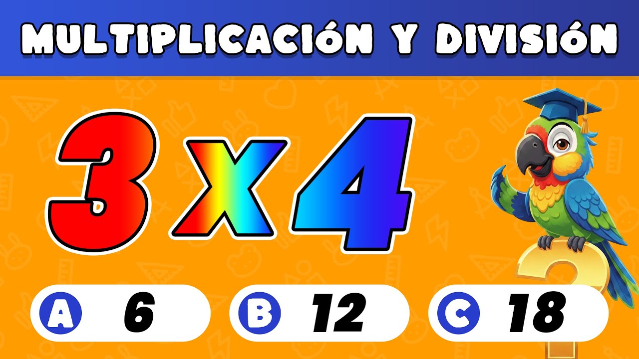 ¡Domina las Tablas de Multiplicar! 🌟 Test Rápido (8-9 Años / 3º-4º Grado)