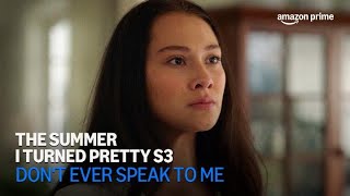 The Summer I Turned Pretty Season 3 | Don't Ever Speak To Me | Amazon Prime