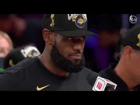 Lebron James I Want My Damn Respect Nba Finals Mvp Youtube