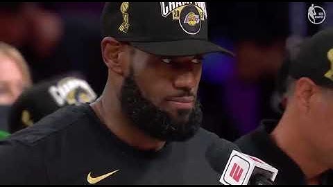 LEBRON JAMES “ I WANT MY DAMN RESPECT” NBA FINALS MVP!