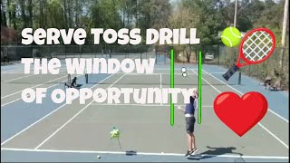 Tennis Serve: Eliminate Bad Serve Tosses with This