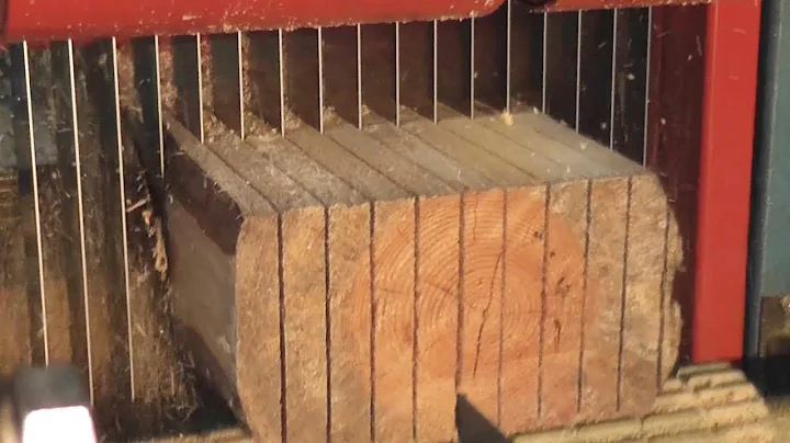 Amazing Modern Automatic Wood Cutting Sawmill Machines - Incredible Modern Woodworking Factory - DayDayNews