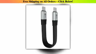 USB4 Cable Portable Keychain Short 240W 80Gbps 8K60Hz - Useful Gadget You Need | Smart Choice |