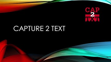 Capture2Text