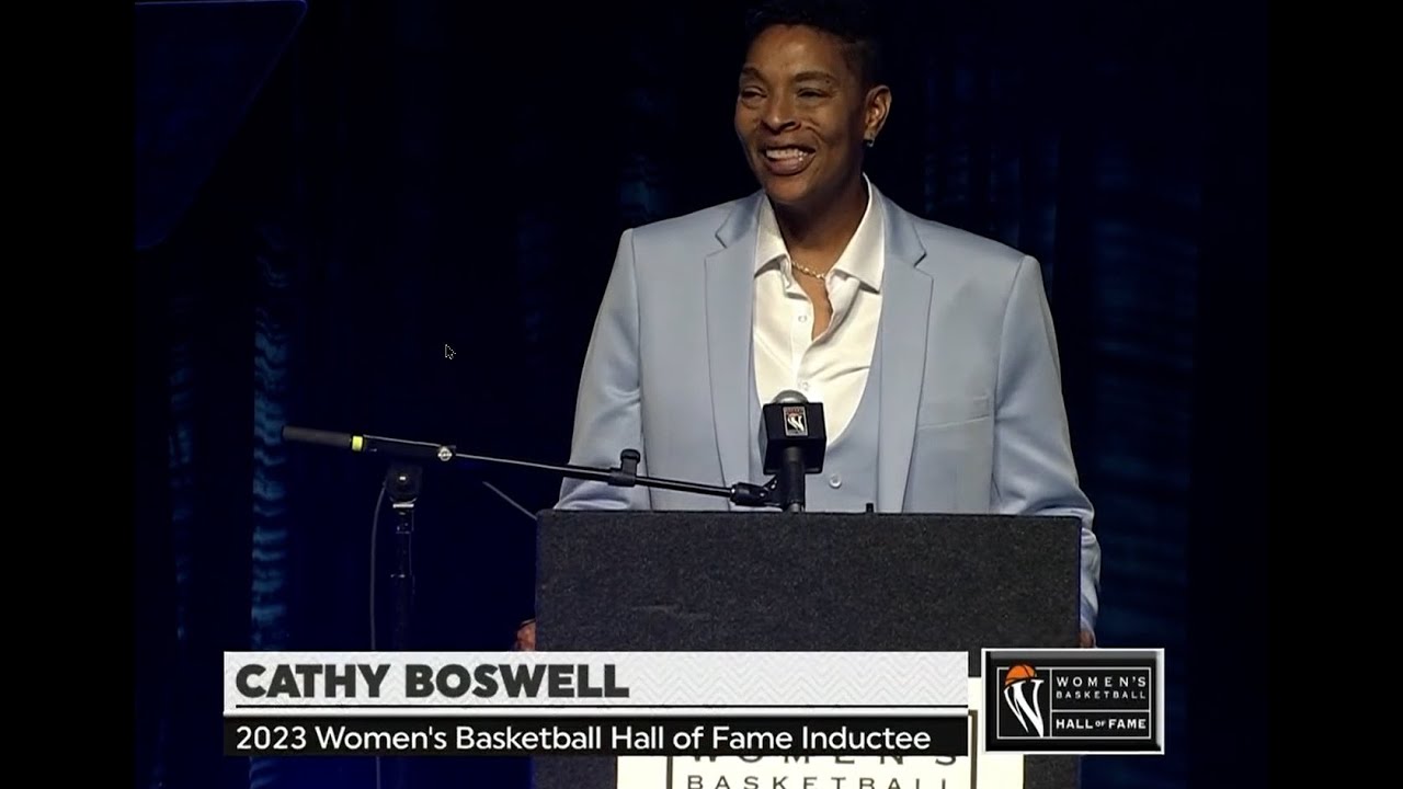 2023 Women's Basketball Hall of Fame Cathy Boswell YouTube