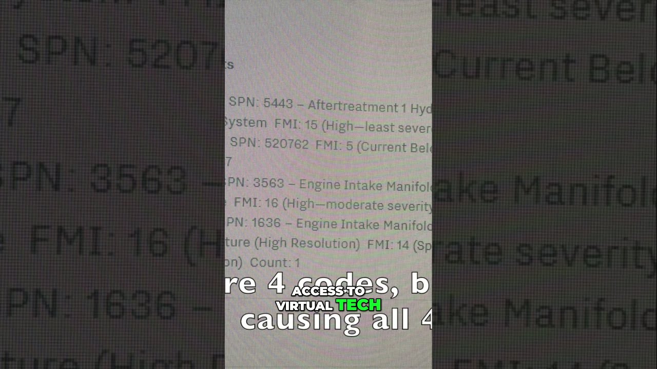 Freightliner S Check Engine Nightmare The 1636 Code Explained 
