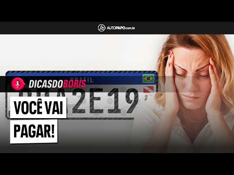INCLUSÃO DE MUNICÍPIO NA PLACA NÃO SERVE PARA NADA, SÓ PARA DAR PREJUÍZO AO PROPRIETÁRIO