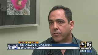 Phoenix doctor uses skin test to test for Valley fever
