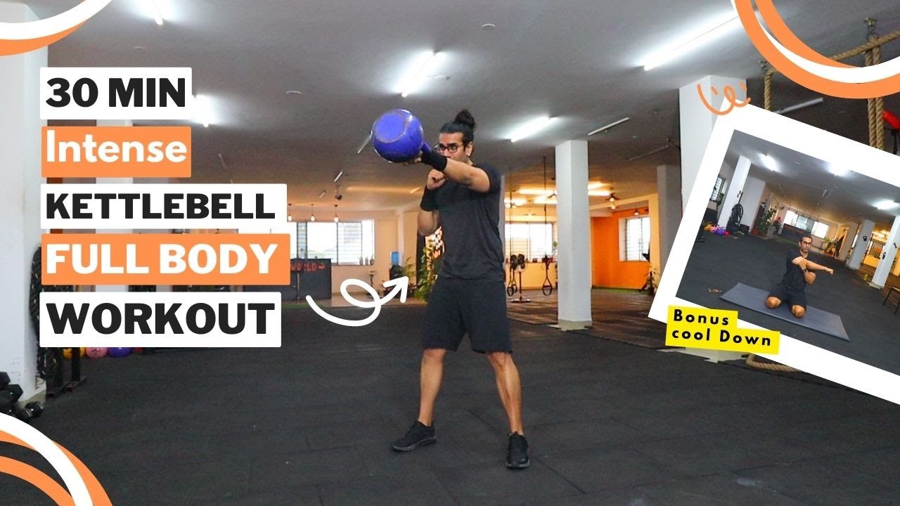 30 Minutes Intense Kettlebell Workout Nikk Fit World Coach Nikk