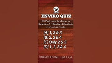 Enviro Quiz Part 70🏆Learn, Play & Win #environmentalscience #quiz