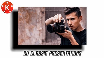 3D classic presentation in kinemaster || kinemaster tutorial || tech support