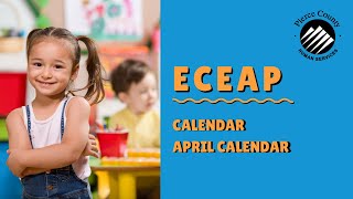 ECEAP – Buckley – Calendar– April Calendar