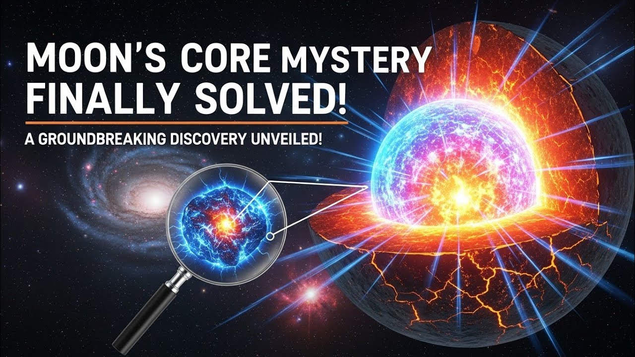 Тайна ядра Луны наконец-то разгадана!