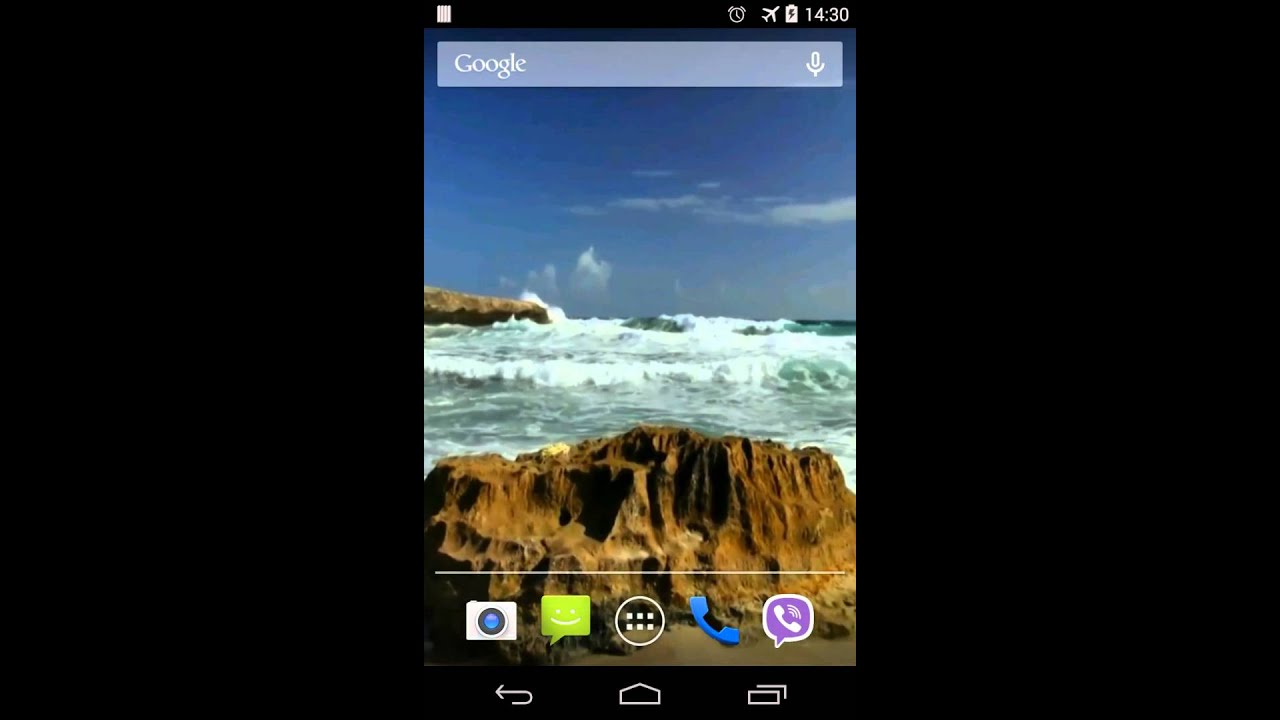 Ocean Waves Live Wallpaper for Android - YouTube