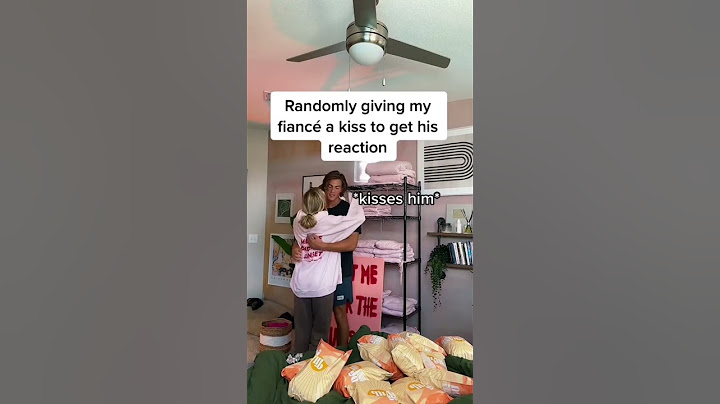 Randomly Giving My Fiancé A Kiss To Get His Reaction 👀😂