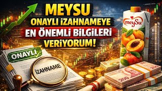 Meysu Onayli İzahnameye Göre En Önemli̇ Bi̇lgi̇leri̇ Veri̇yorum Bu Halka Arzda Bi̇li̇n Bakalim Ki̇m Var