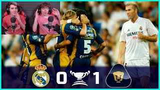 ⚽HINCHAS ARGENTINOS REACCIONAN A El Día que Pumas le gano al Real Madrid en el Bernabéu