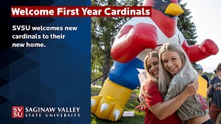 SVSU welcomes a new class of freshman to their new home.