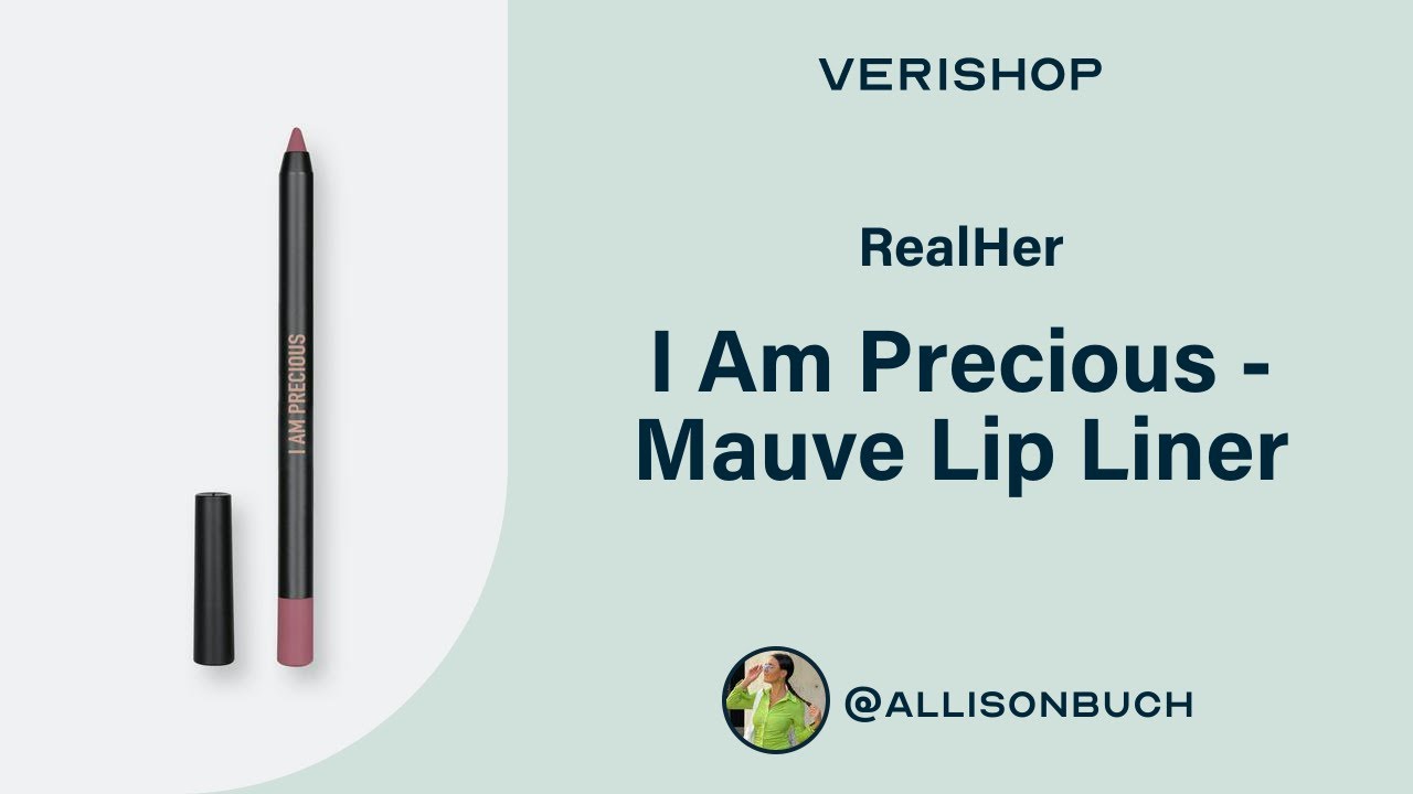 RealHer I Am Precious Mauve Lip Liner Review YouTube