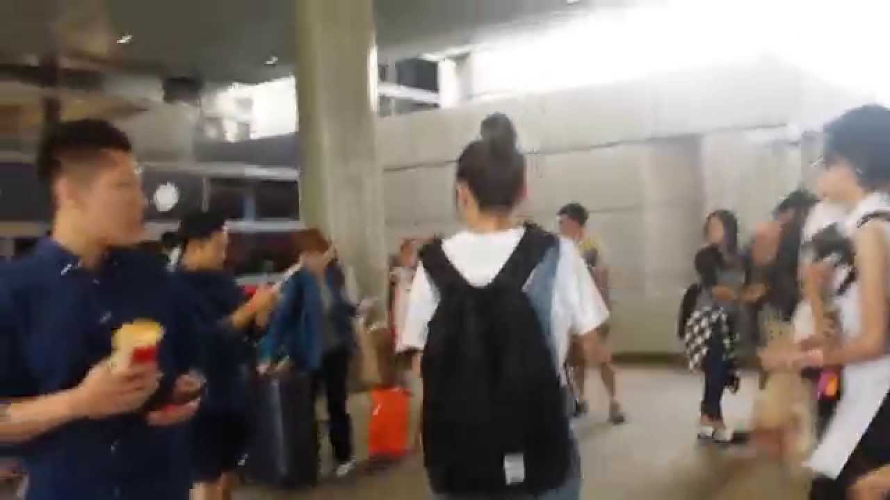150801 Red Velvet LAX airport Arrival From Korea f