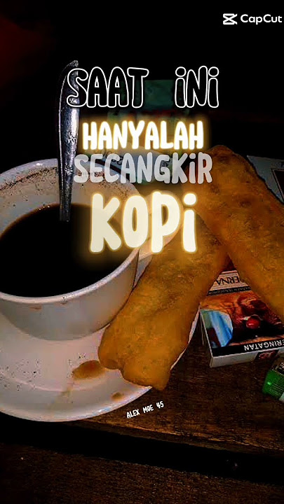 status WA secangkir kopi