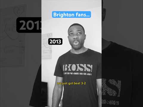 Brighton Fans 2013 Vs 2023 Shorts