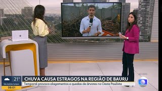BDSP- Chuva forte causa transtornos em Bauru (SP) 18.05.26