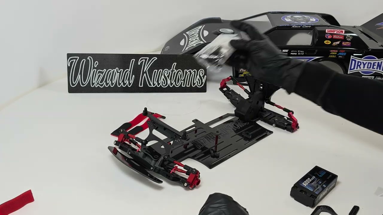 Wizard Kustoms Traxxas Dirt Late Model Offset Chassis 