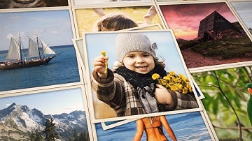 Folding Photo Slideshow (100 Photos) - After Effects Template