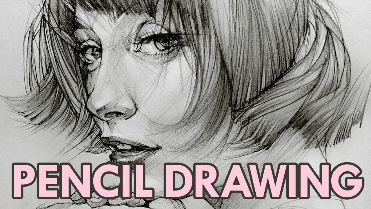 pencil drawing portrait Toh-Yasu藤保 #044/pencilart/pencilsketch