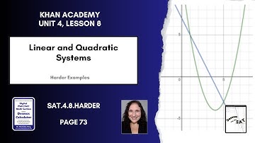SAT.4.8.Harder: Linear and Quadratic Systems, page 73