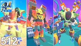 ランク戦PVPデビュー！⚔️ ガトリングガンメカでアイアンランクを駆け上がれ | メカゲリオン パート512 screenshot 5