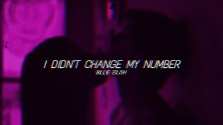 Billie Eilish - I Didn’t Change My Number (SPED UP + REVERB)