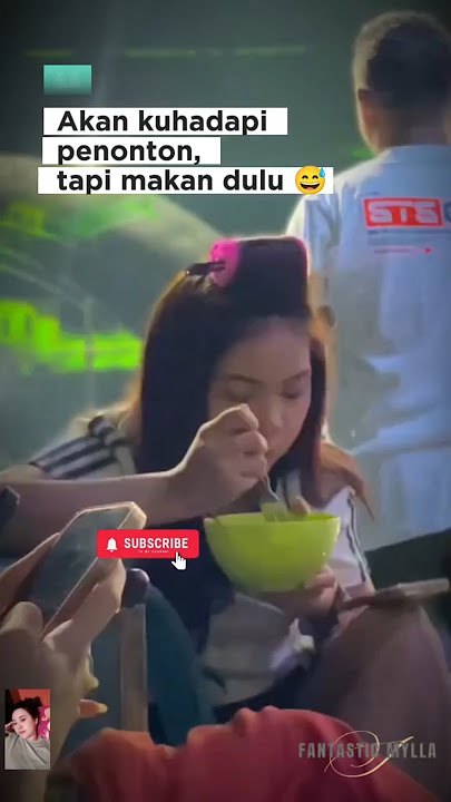 DINDA TERATU : AKAN KUHADAPI PENONTON,TAPI MAKAN DULU 😂