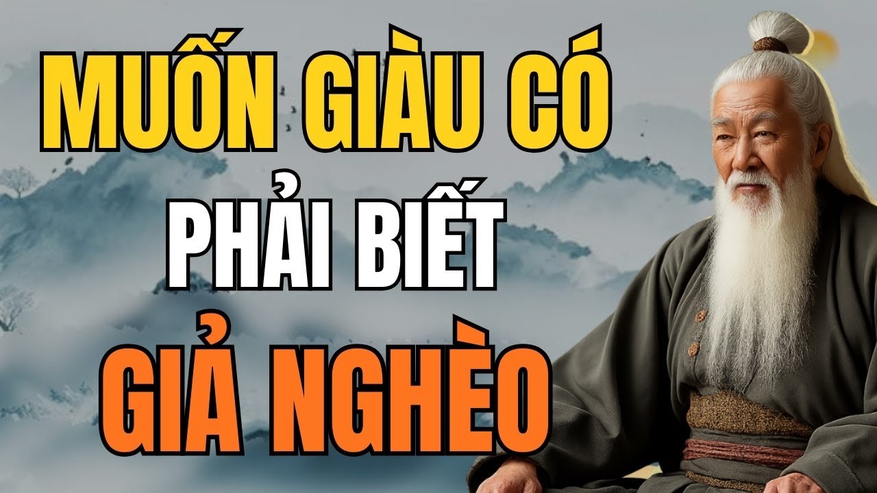 CỔ NHÂN DẠY: MUỐN GIÀU CÓ PHẢI BIẾT CÁCH GIẢ NGHÈO 4 Điều Người GIÀU CÓ Luôn Tránh Để Bảo Vệ Tài Sản